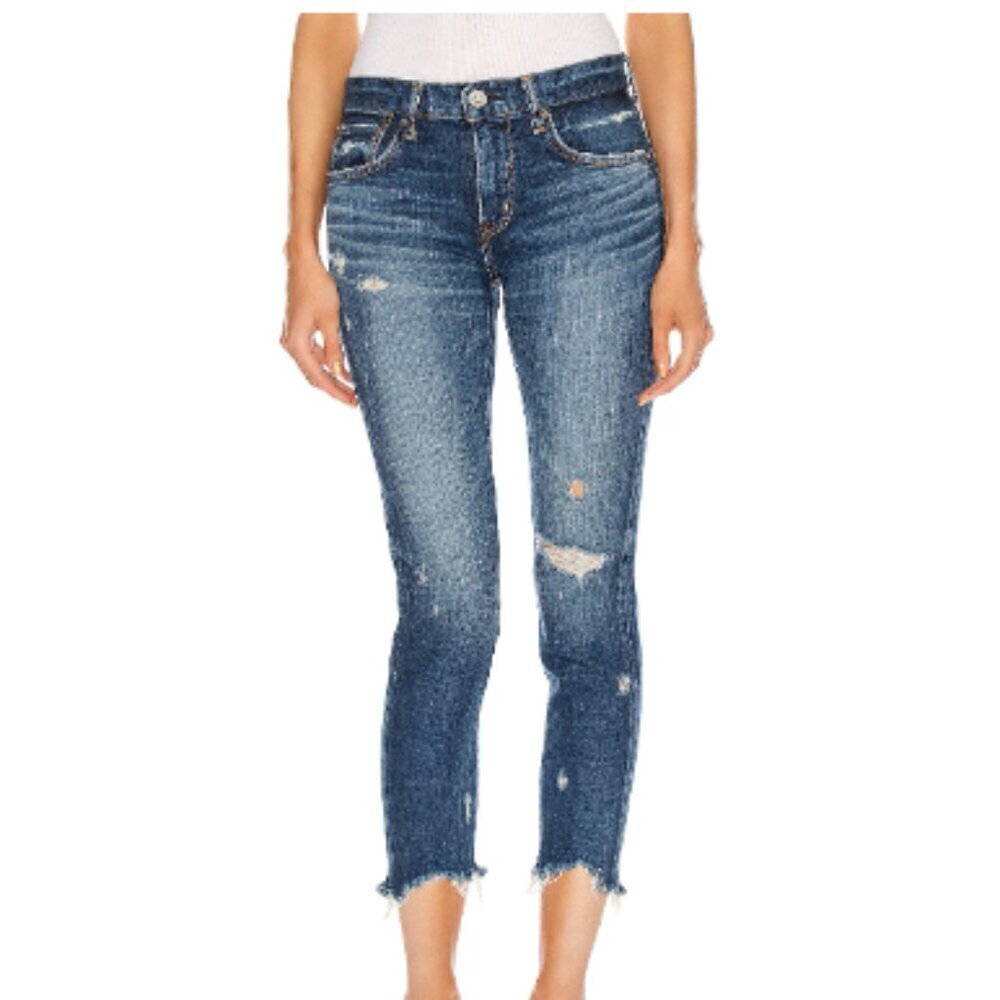 Moussy Vintage Glendale Skinny Jeans in Blue sz 25‎